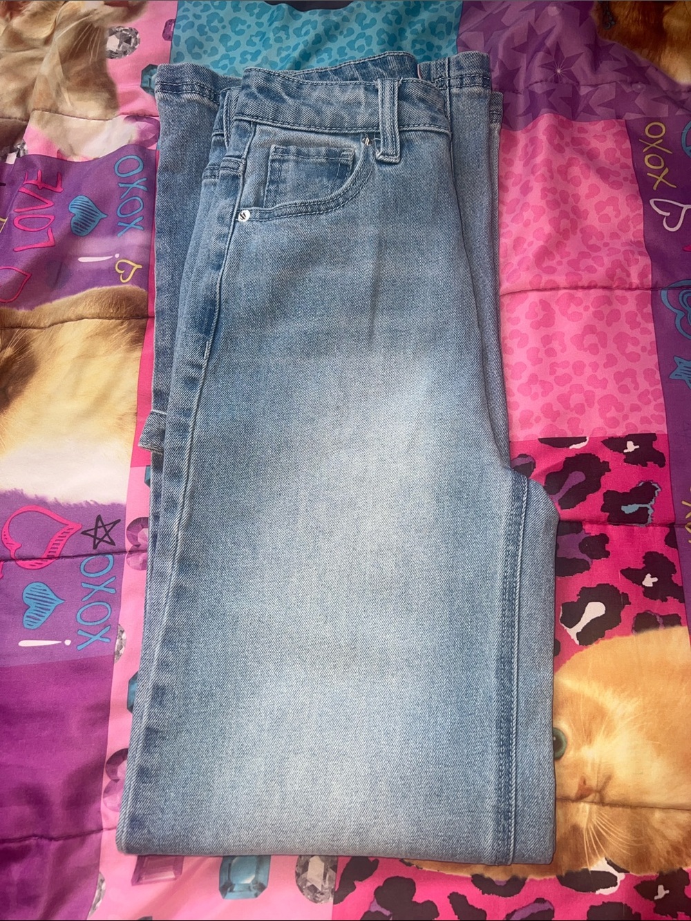 Juicy Couture Light Blue Wide-Leg Jeans - Picture 2 of 15
